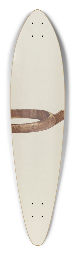 Hal Blakeley - Spur 39.3 inch art pintail longboard deck