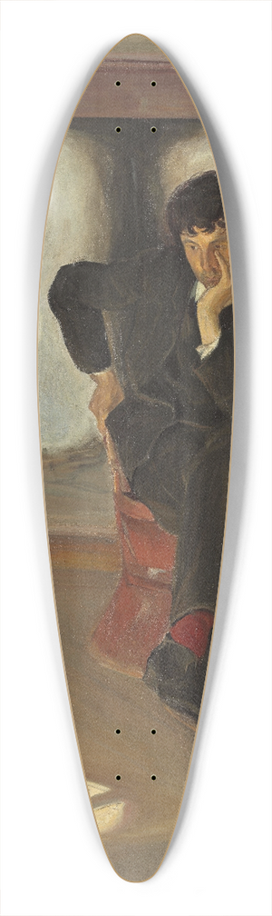 Halfdan Egedius - The Dreamer 39.3 inch art pintail longboard deck