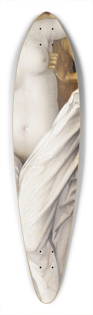 Hans Baldung - Death and the Woman 39.3 inch art pintail longboard deck