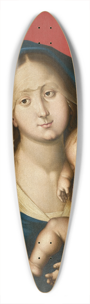 Hans Baldung - Madonna with Sleeping Child 39.3 inch art pintail longboard deck