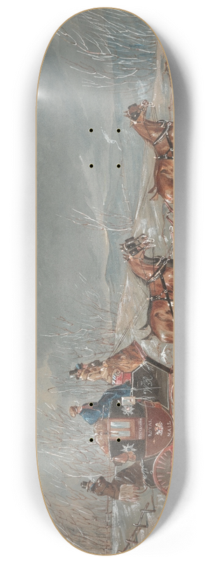 Charles B. Newhouse - The London-Dover Royal Mail 8.25 inch art skate deck Charles B. Newhouse - The London-Dover Royal Mail 8.25 inch art skate deck