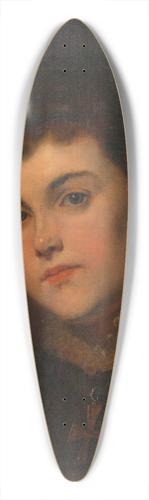 Hans Canon - Gabriele (Ella) Freiin von Liebieg 39.3 inch art pintail longboard deck