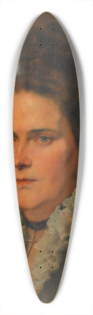 Hans Canon - Leopoldine Freiin von Liebieg, geb. Mayr 39.3 inch art pintail longboard deck