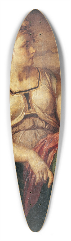 Hans Canon - Sibylle 39.3 inch art pintail longboard deck