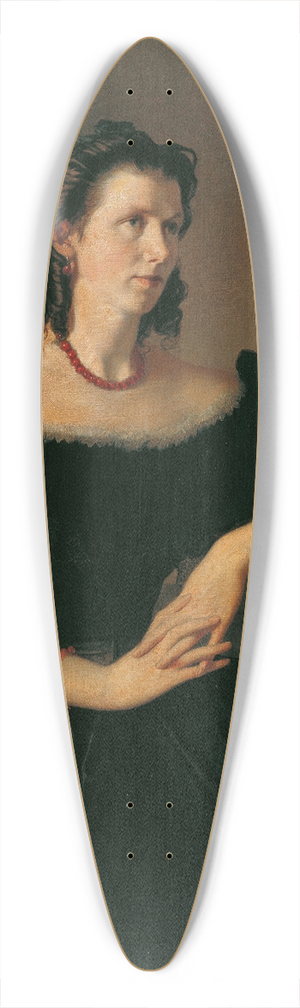 Hans Canon - Walpurga Von Reithoffer 39.3 inch art pintail longboard deck