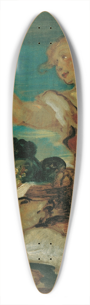 Hans Canon - Wildbretverkuferin 39.3 inch art pintail longboard deck