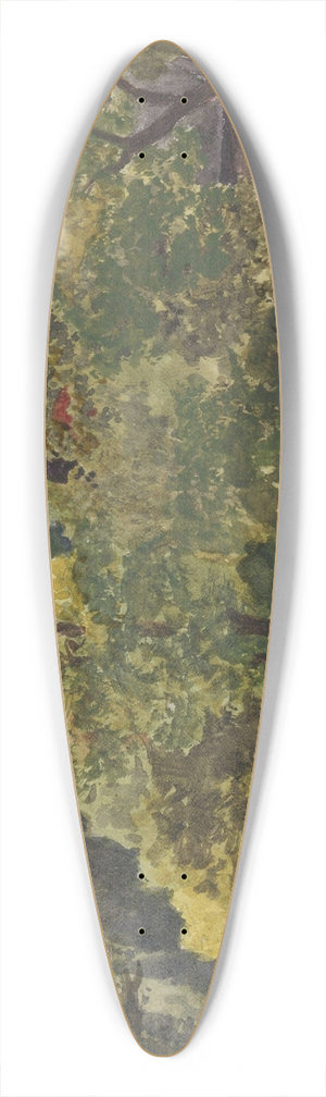 Hans Gude - Fra Ottenhfen 39.3 inch art pintail longboard deck