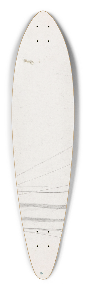 Hans Gude - Mindre fringsbt, berlingen 39.3 inch art pintail longboard deck