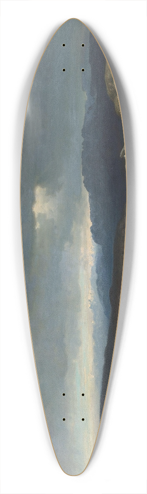Hans Gude - Norwegian Highlands 39.3 inch art pintail longboard deck