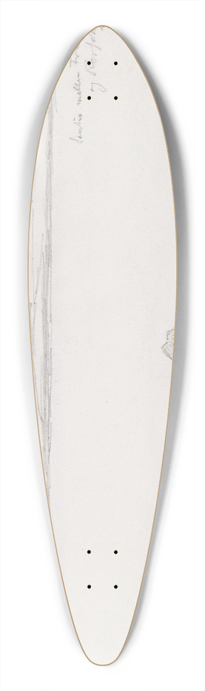 Hans Gude - Utsikt mot Sntis mellom Friedrichshafen og Rorschach 39.3 inch art pintail longboard deck Hans Gude - Utsikt mot Sntis mellom Friedrichshafen og Rorschach 39.3 inch art pintail longboard deck