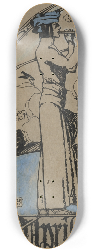 Charles Buckles Falls - April 8.25 inch art skate deck