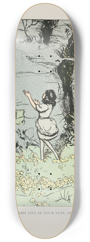 Charles Buckles Falls - Snow White and the seven dwarfs Pl.06 8.25 inch art skate deck