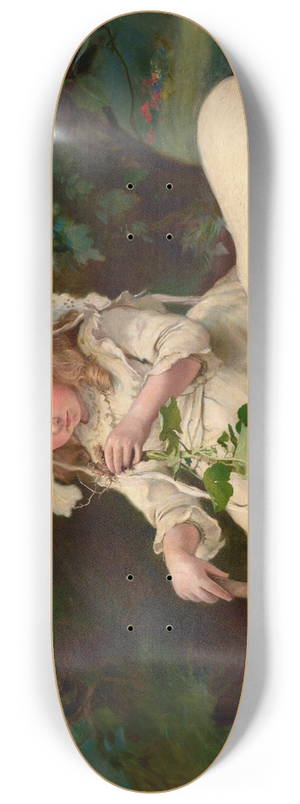Charles Burton Barber - Amateur Gardeners 8.25 inch art skate deck