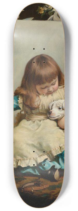Charles Burton Barber - Once Bit, Twice Shy 8.25 inch art skate deck