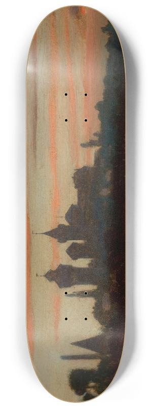 Charles Caryl Coleman - Nuremberg, Germany 8.25 inch art skate deck