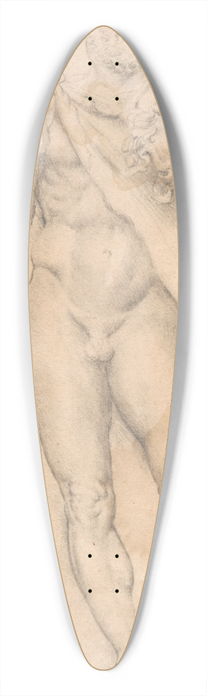 Hans Rottenhammer - Hercules med Telephosbarnet 39.3 inch art pintail longboard deck