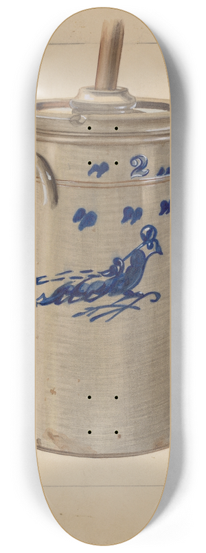 Charles Caseau - Churn 8.25 inch art skate deck