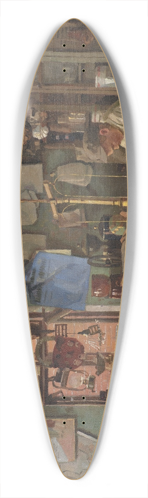 Hans Smidth - A Country Grocer 39.3 inch art pintail longboard deck