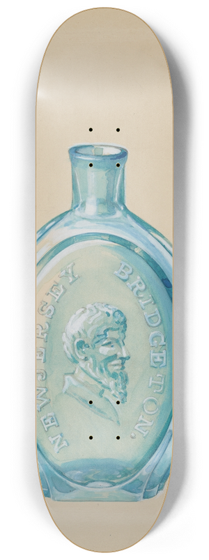 Charles Caseau - Flask 8.25 inch art skate deck
