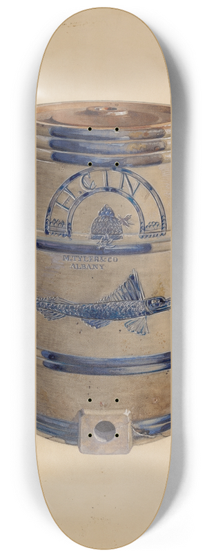 Charles Caseau - Holland Gin Keg 8.25 inch art skate deck