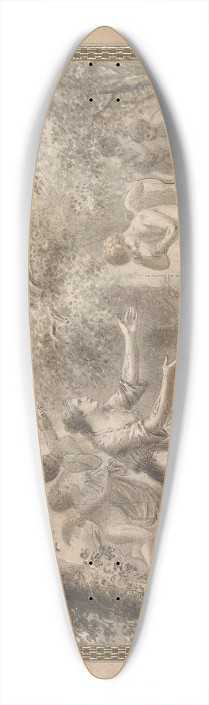 Hans Veit Friedrich Schnorr von Carolsfeld - Cupids ruse 39.3 inch art pintail longboard deck