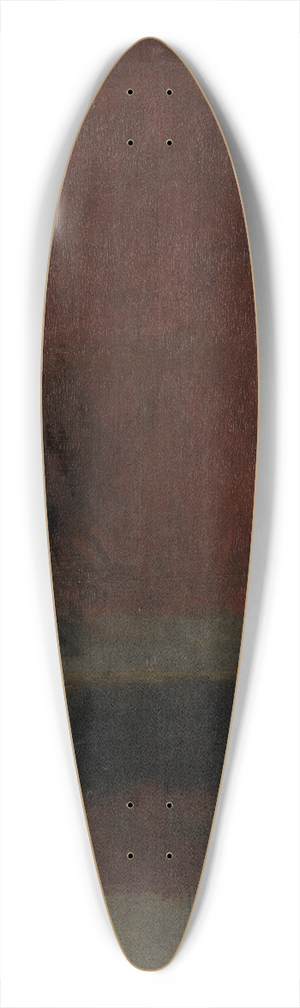 Hans Von Mares - Two Putti 39.3 inch art pintail longboard deck