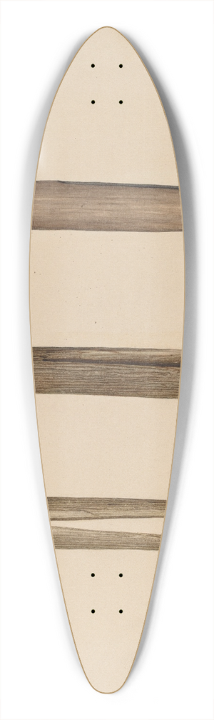 Harley Kempter - Clothes Pins 39.3 inch art pintail longboard deck