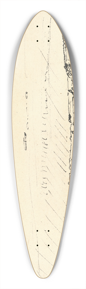 Harold Gilman - Romney Marsh 39.3 inch art pintail longboard deck