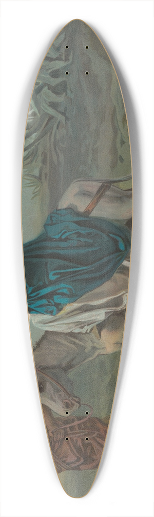 Harris, Jones & Co - Flight into Egypt 39.3 inch art pintail longboard deck
