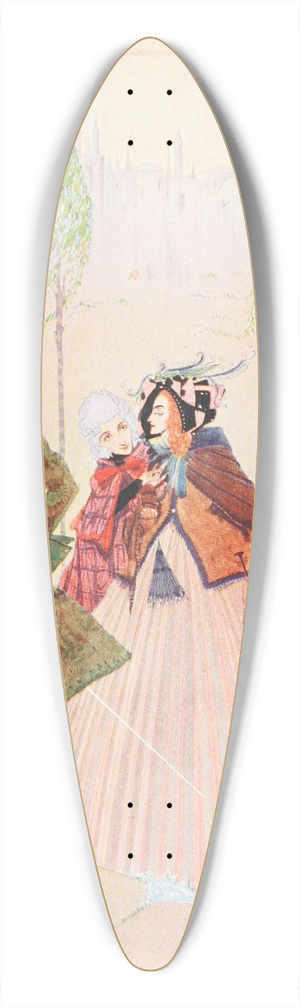 Harry Clarke - The marquis gave his hand to the princess, and followed the klng, who went up first 39.3 inch art pintail longboard deck