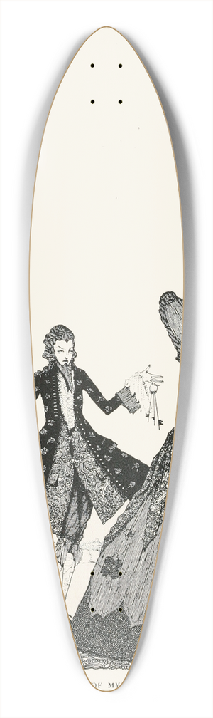 Harry Clarke - What, is not the key of my closet among the rest 39.3 inch art pintail longboard deck