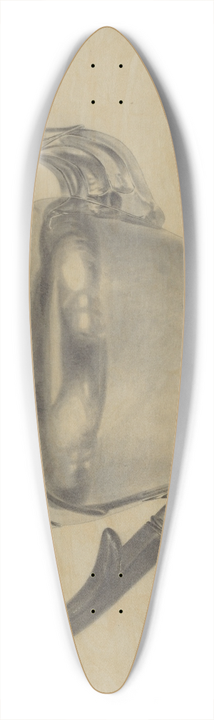 Harry Goodman - Pewter Teapot 39.3 inch art pintail longboard deck