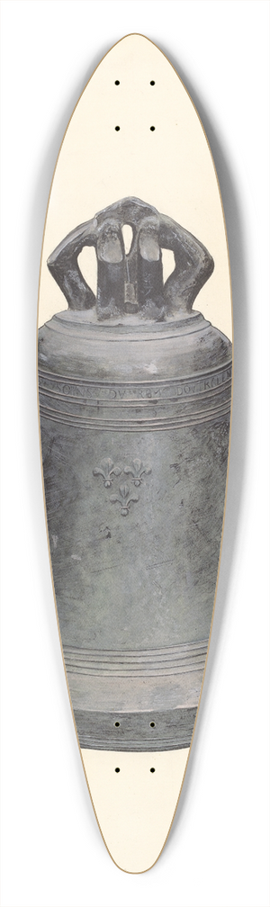 Harry Grossen - Bell 39.3 inch art pintail longboard deck