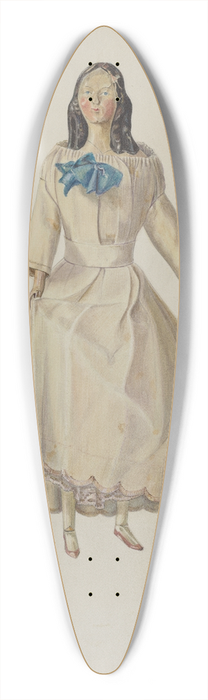 Harry Grossen - Doll 39.3 inch art pintail longboard deck