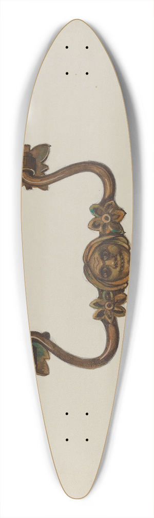 Harry Mann Waddell - Handle 39.3 inch art pintail longboard deck