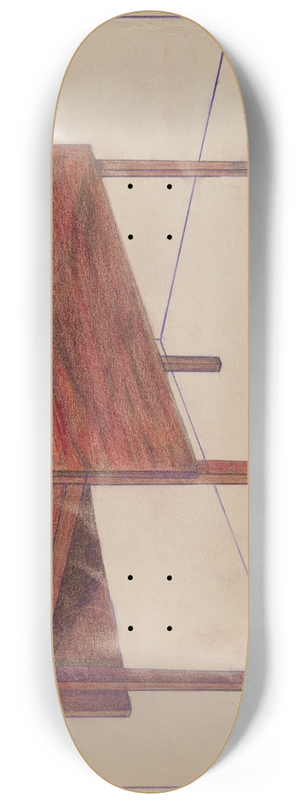 Charles Charon - Drop-leaf Table 8.25 inch art skate deck