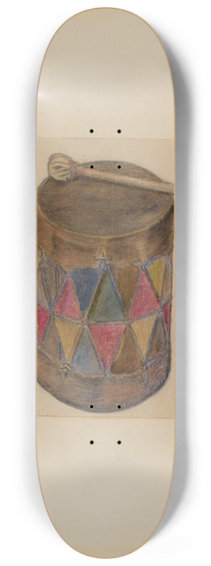 Charles Charon - Drum 8.25 inch art skate deck Charles Charon - Drum 8.25 inch art skate deck