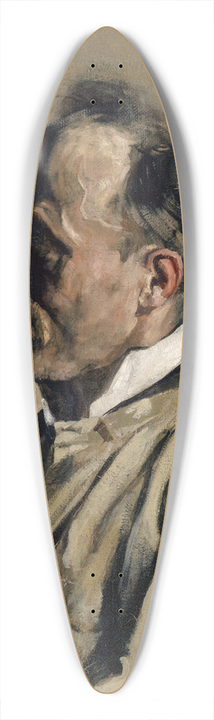 Heinrich Altherr - Portrait of the Gilder Emil Baumgartner 39.3 inch art pintail longboard deck