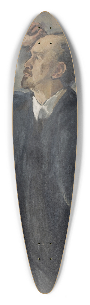 Heinrich Altherr - Portrait of the Musician Hermann Suter 39.3 inch art pintail longboard deck