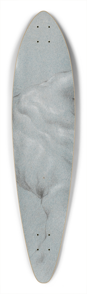 Heinrich Dittmers - Foroverbjet mandlig model, set fra ryggen 39.3 inch art pintail longboard deck