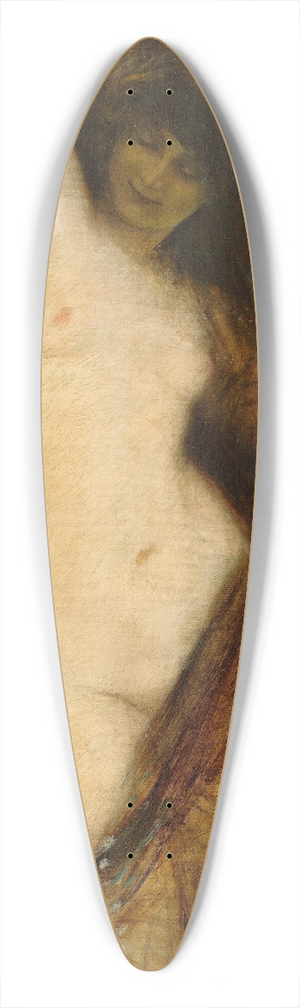 Heinrich Faust - Nymphe 39.3 inch art pintail longboard deck