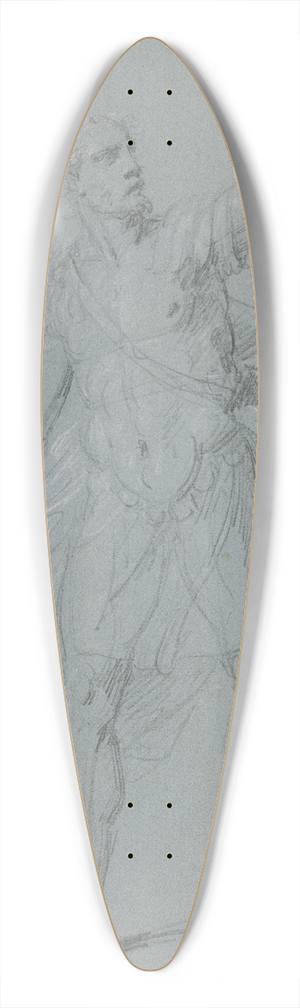 Heinrich Friedrich Fger - Decimus aus dem Tod der Virginia 39.3 inch art pintail longboard deck