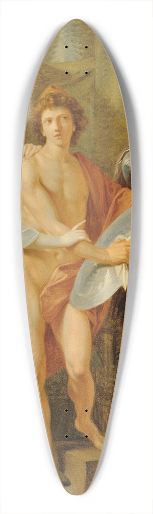 Heinrich Friedrich Fger - Hektors Abschied von Andromache 39.3 inch art pintail longboard deck