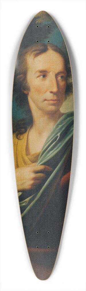Heinrich Friedrich Fger - Herrenportrt 39.3 inch art pintail longboard deck