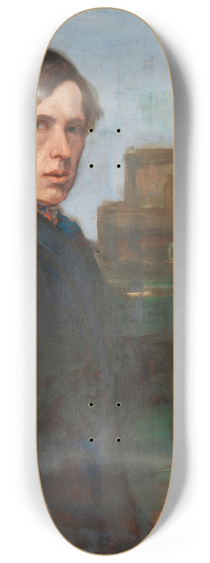 Charles Conder - Portrait of William Orpen (1878-1931), Artist 8.25 inch art skate deck