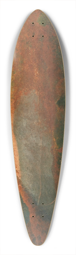 Heinrich Tomec - Hermannskogel with View of the Habsburgwarte 39.3 inch art pintail longboard deck