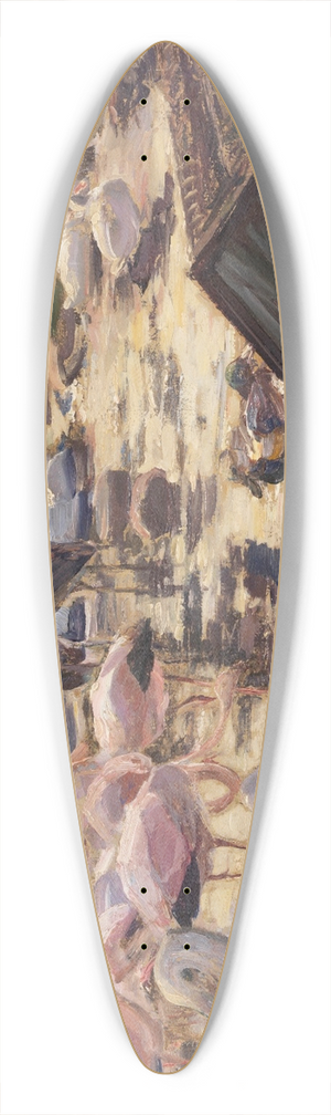 Heinrich Von Zgel - Exotenweiher (Hellabrunn) 39.3 inch art pintail longboard deck