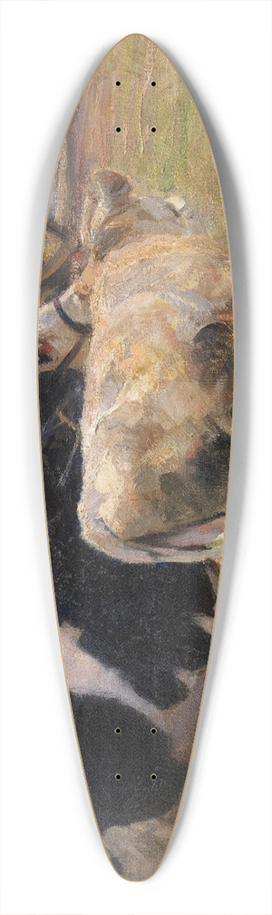 Heinrich Von Zgel - Hirte mit drei Jungrindern 39.3 inch art pintail longboard deck