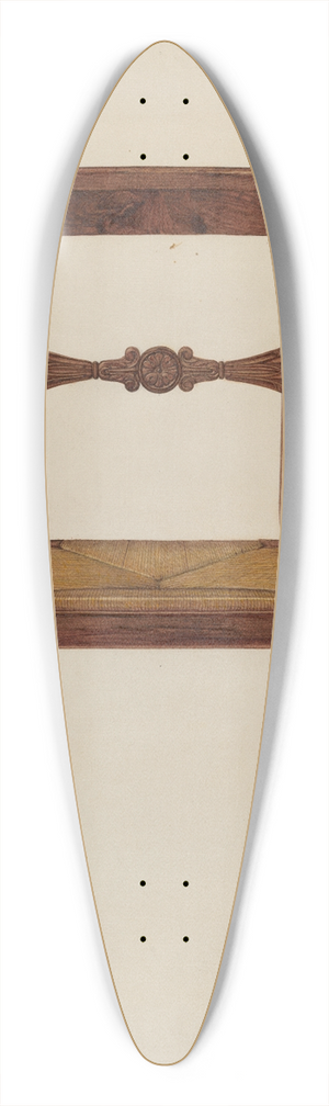 Helen Bronson - Chair 39.3 inch art pintail longboard deck
