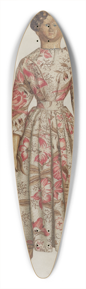 Helen Bronson - Doll 39.3 inch art pintail longboard deck